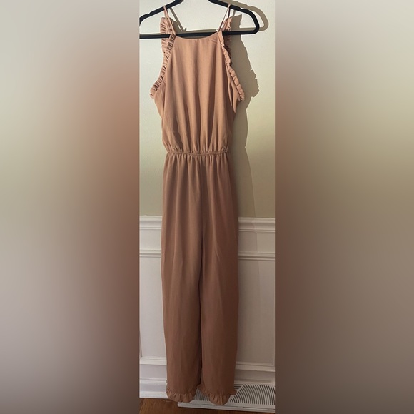Tan Pantsuit - Picture 1 of 6